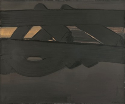 Pierre Soulages, Peinture 60 x 73 cm, 14 mars 1974, 